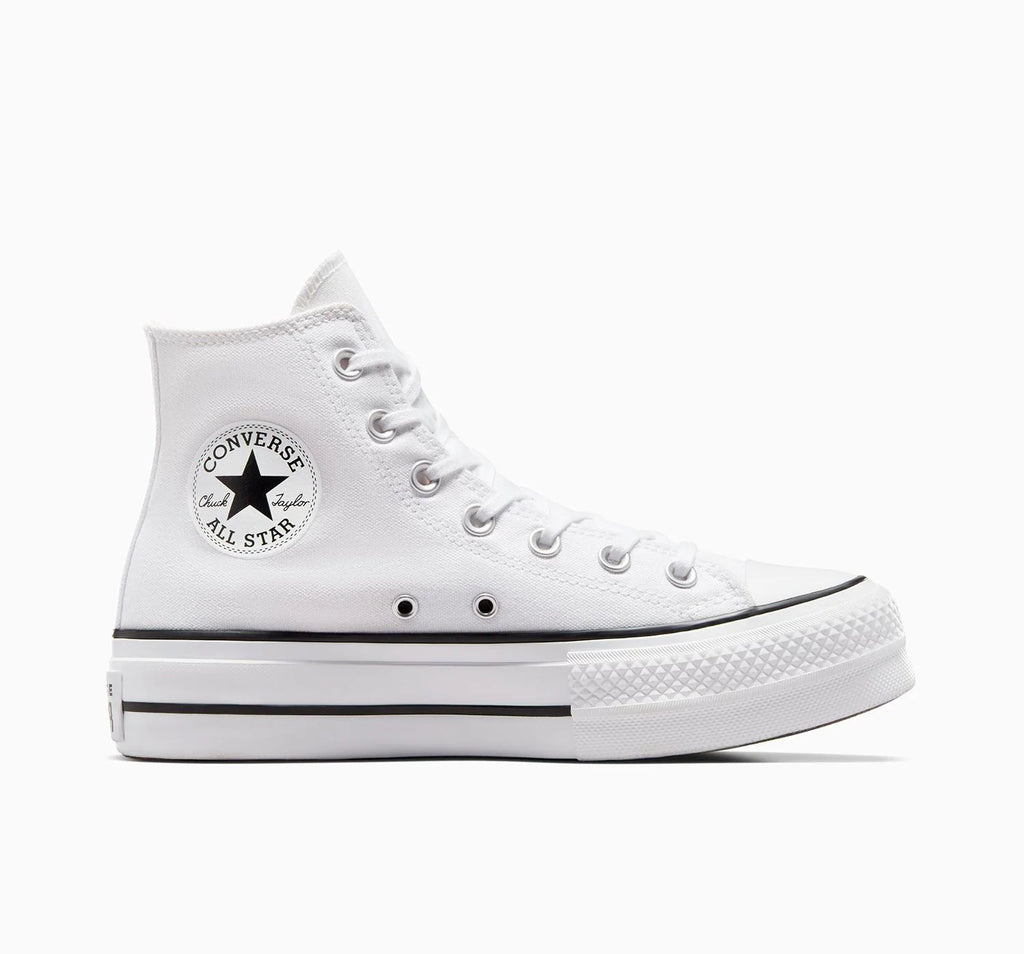 Converse Womens Chuck Taylor All Star Lift Canvas High Top White