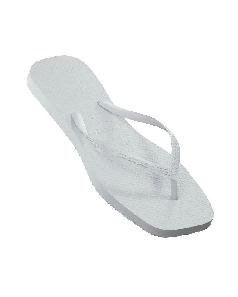 Havaianas Slim Square Solid White