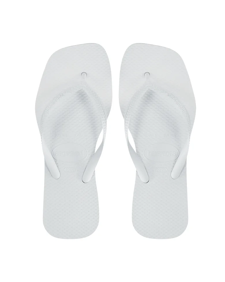 Havaianas Slim Square Solid White