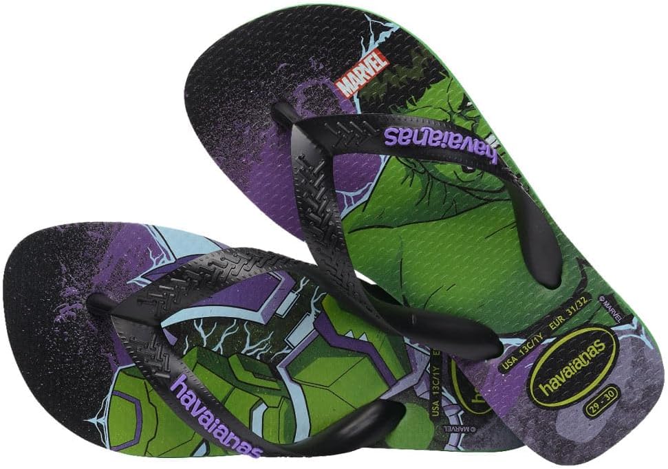 Havaianas Kids Top Marvel II Green Toddlers