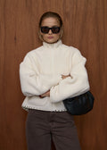 Afends Berlin Reversible Recycled Polar Fleece Jacket  Moonbeam
