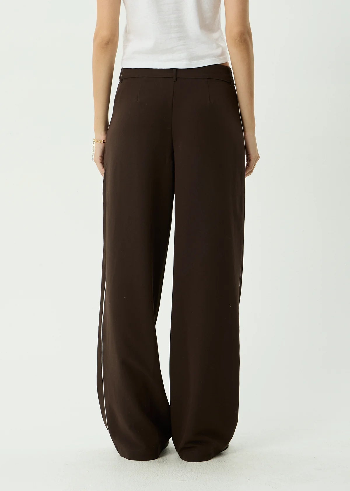 Afends Dita Low Rise Trouser Coffee
