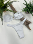 Tsunami Swim One Mile Bandeau White