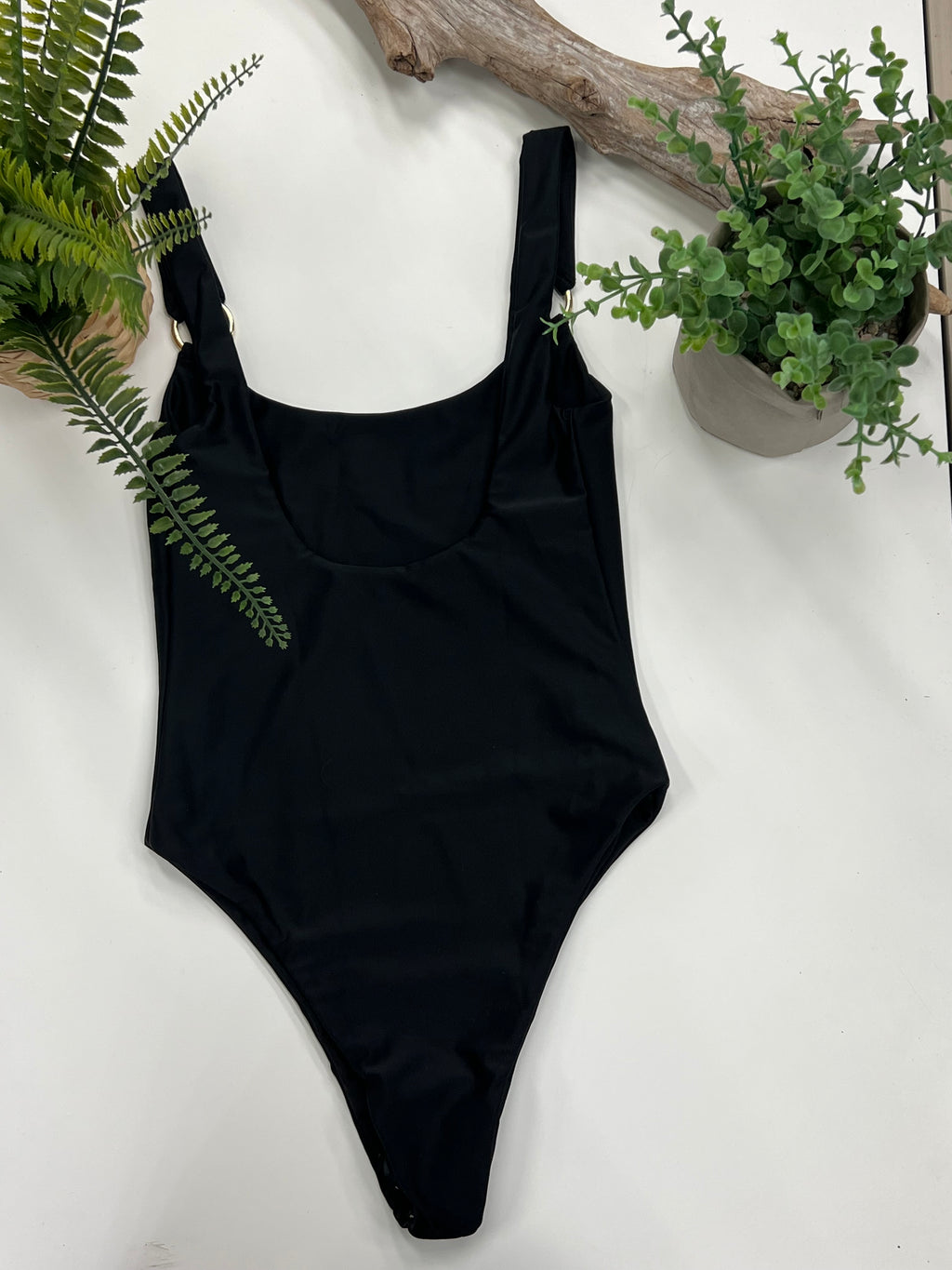 Tsunami Swim Oceania One Piece Black