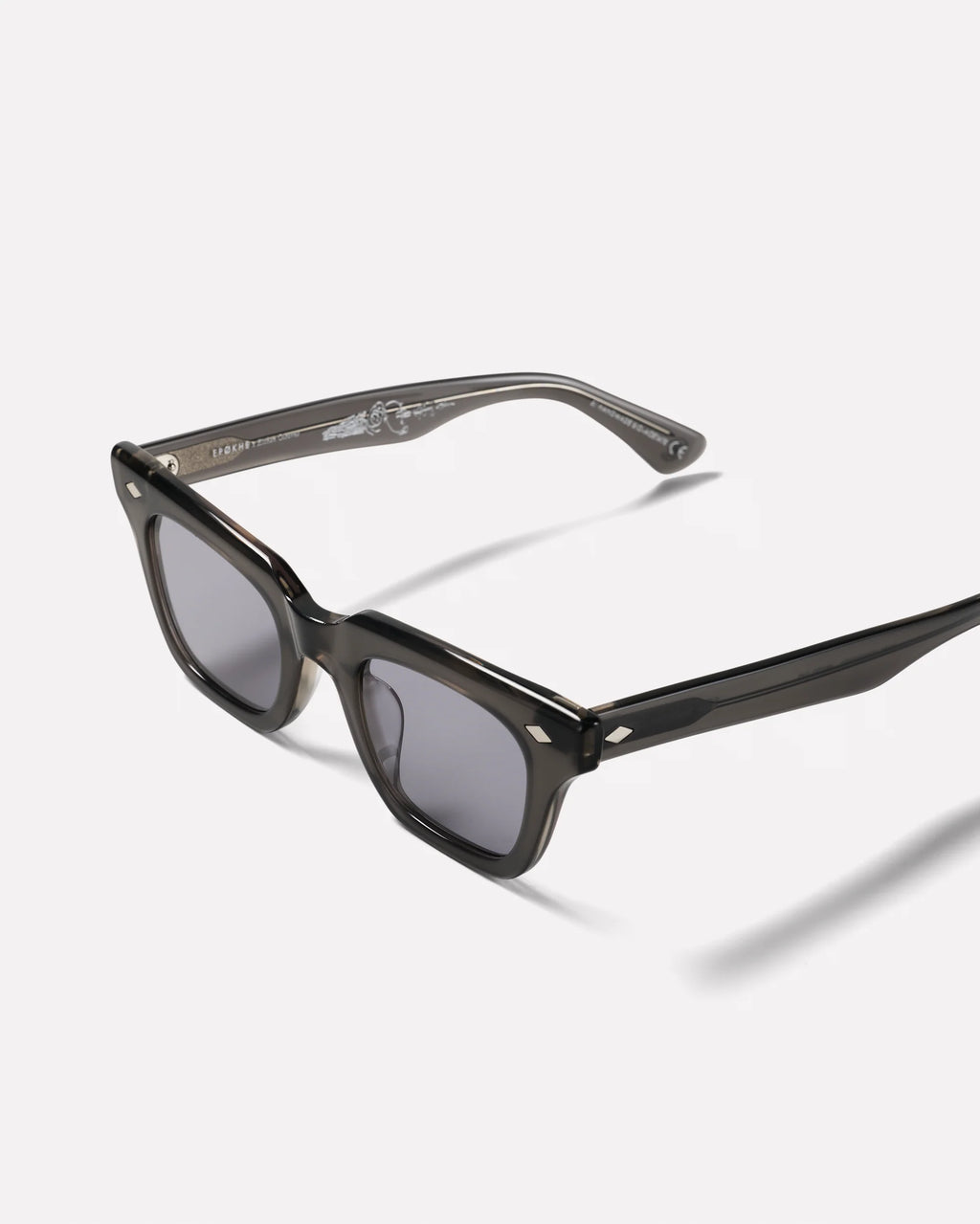 Epokhe Eyewear Stereo X Eithan Osborne Iced Grey Polished/Grey