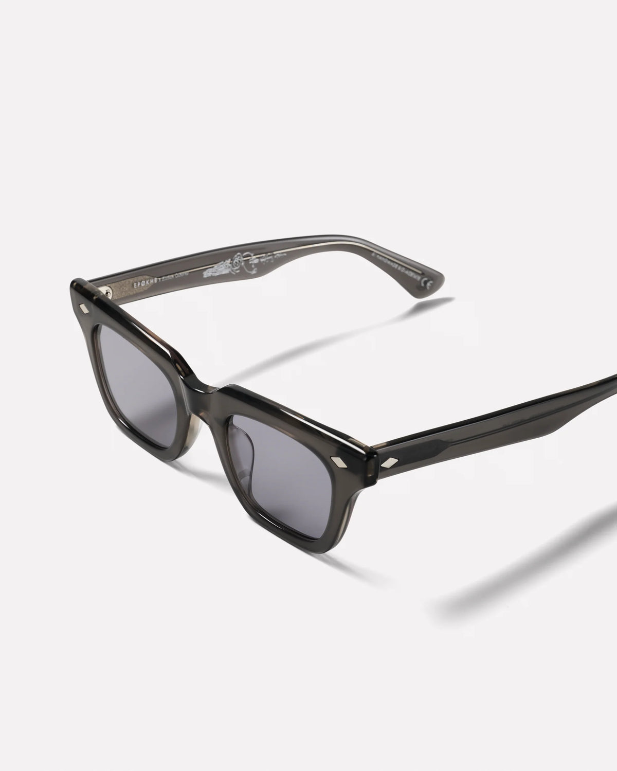 Epokhe Eyewear Stereo X Eithan Osborne Iced Grey Polished/Grey