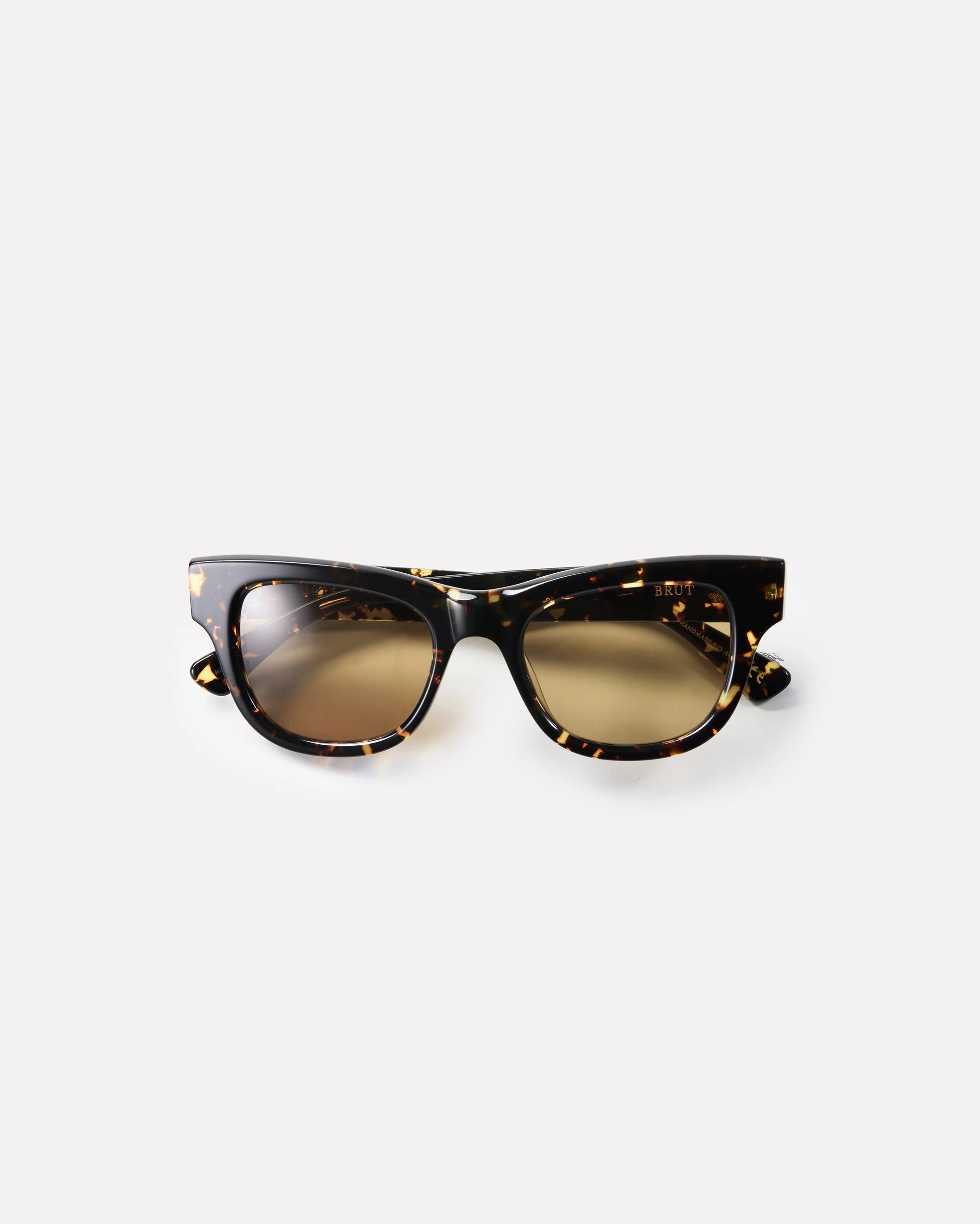 Epokhe Eyewear Brut Crystal Dark Tortoise Polished / Amber