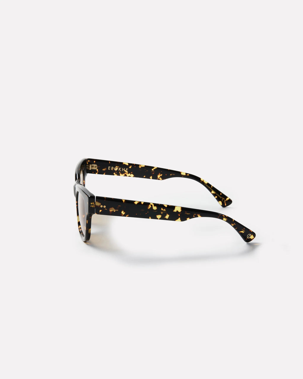 Epokhe Eyewear Brut Crystal Dark Tortoise Polished / Amber