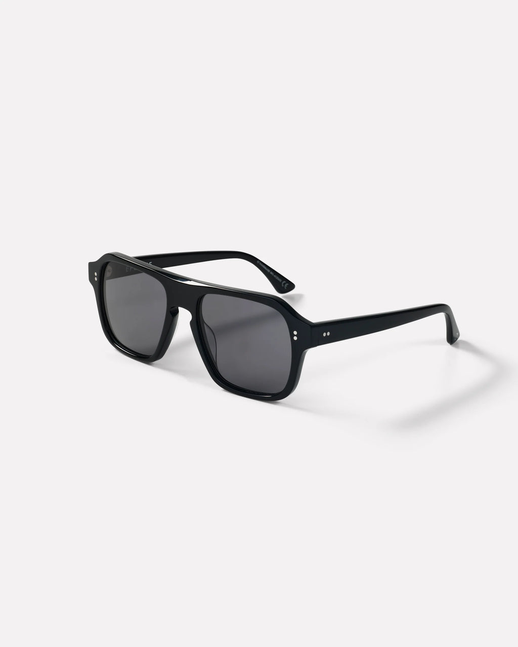 Epokhe Eyewear Pano Sunglasses Black Polished / Black Polarized