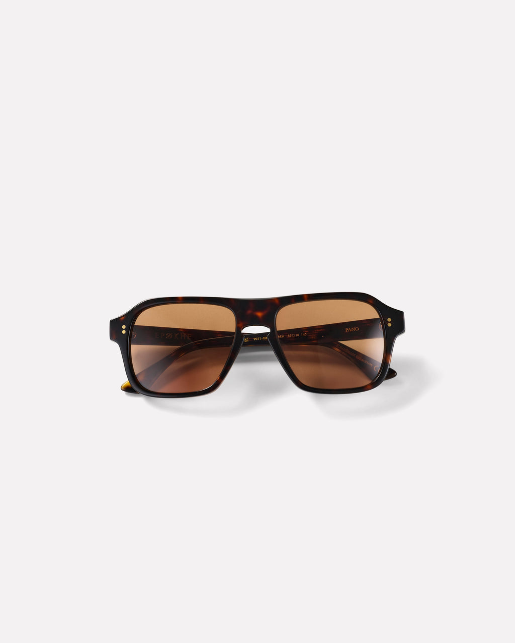 Epokhe Eyewear Pano Sunglasses Dark Tortoise Polished / Brown