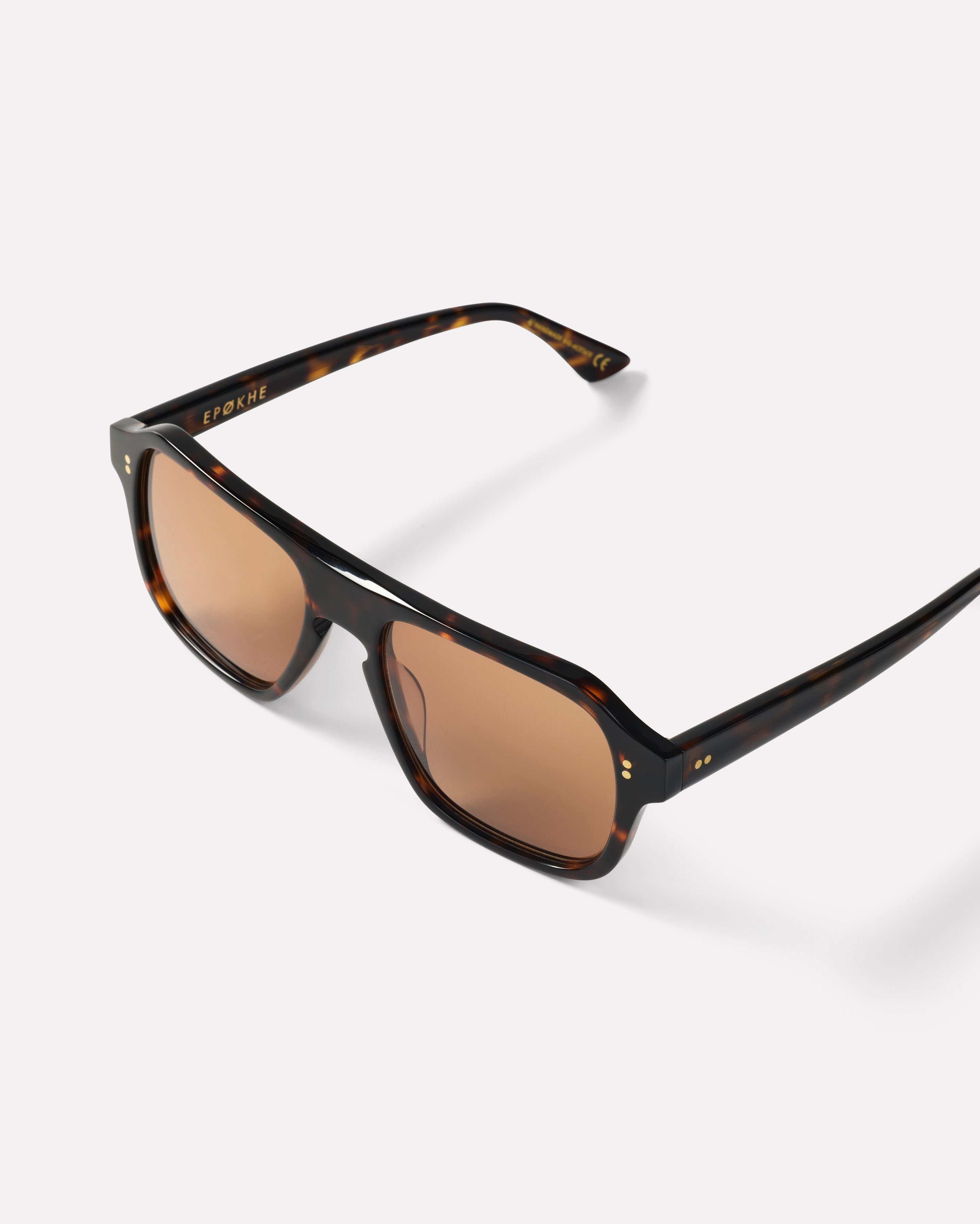 Epokhe Eyewear Pano Sunglasses Dark Tortoise Polished / Brown