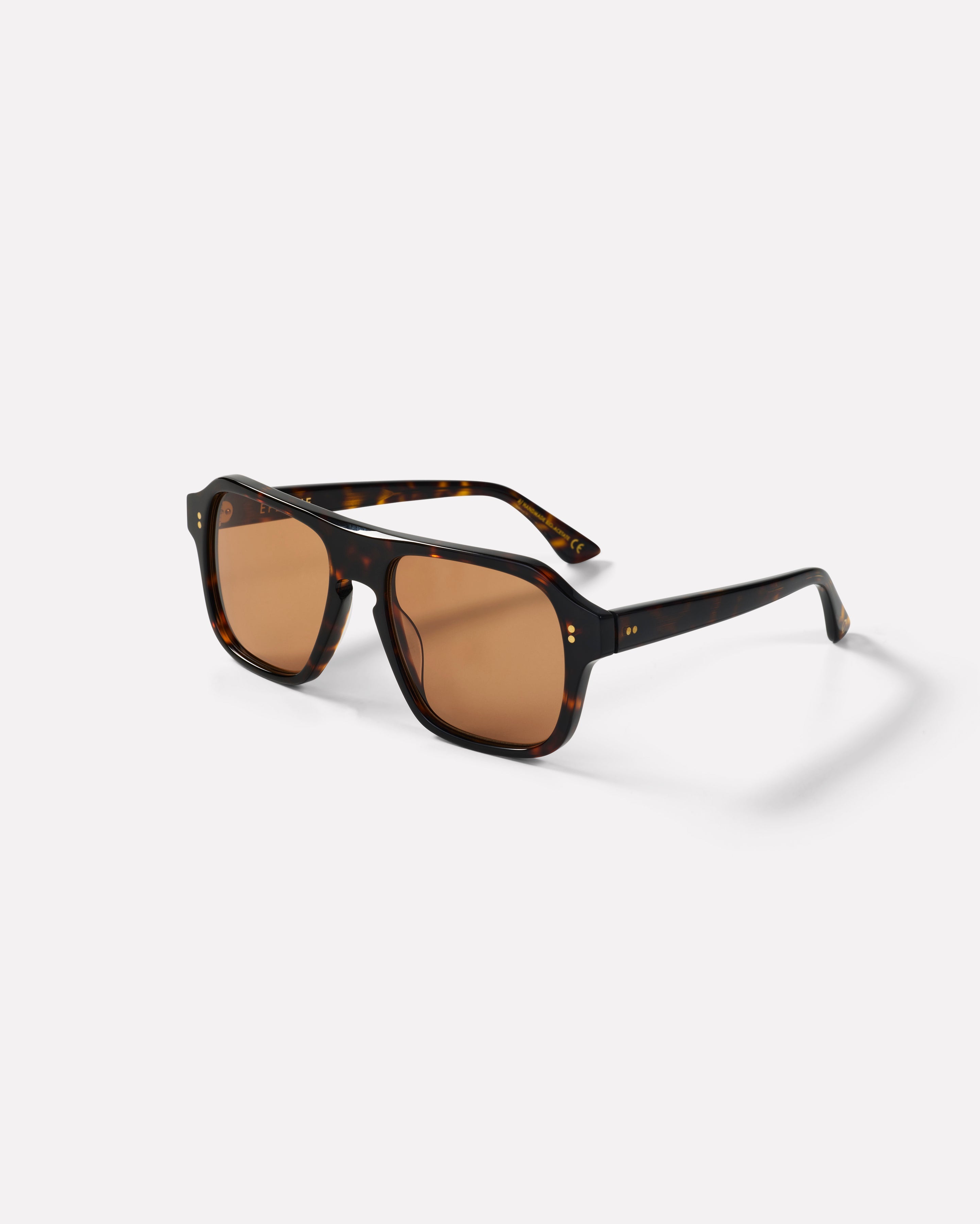 Epokhe Eyewear Pano Sunglasses Dark Tortoise Polished / Brown