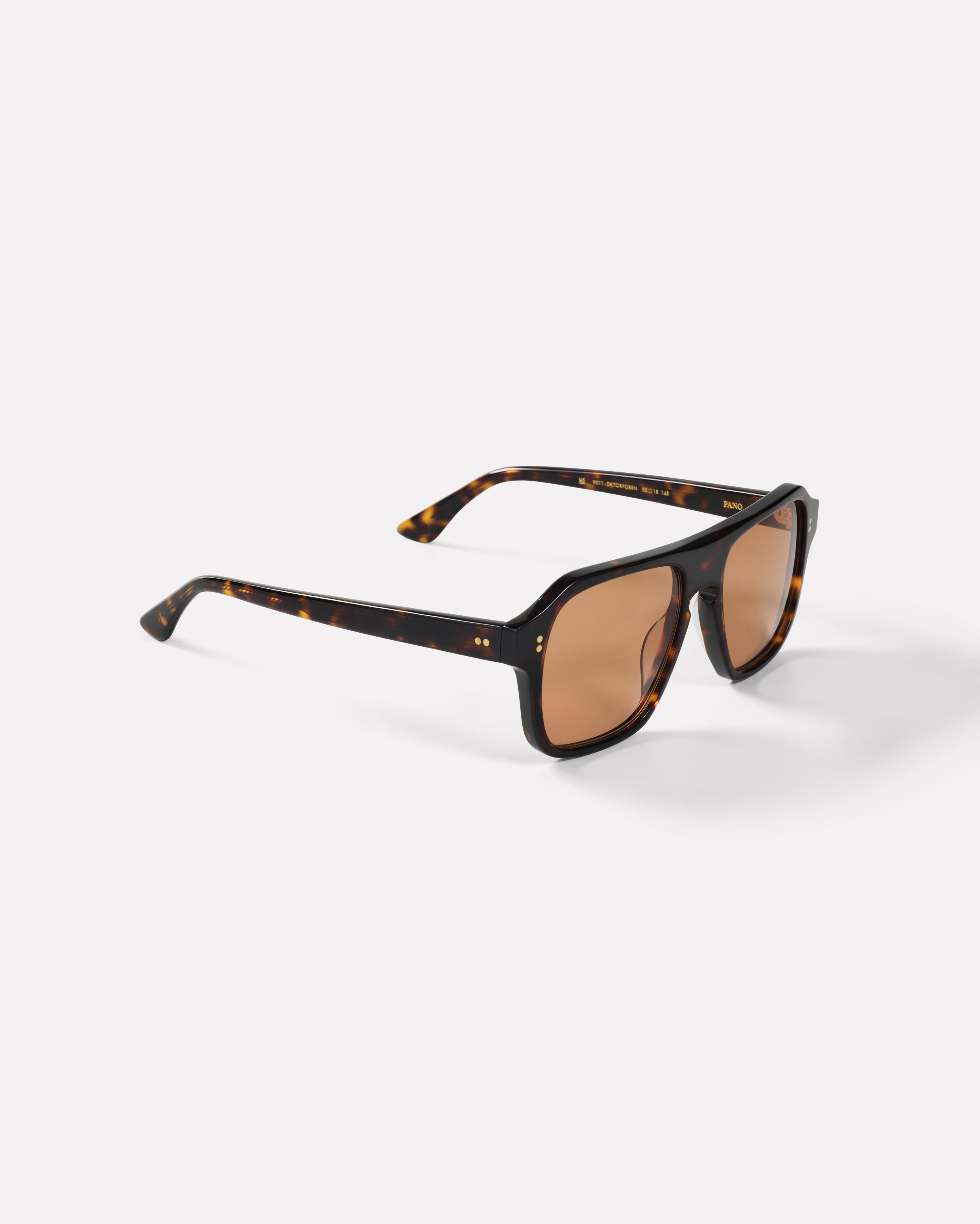 Epokhe Eyewear Pano Sunglasses Dark Tortoise Polished / Brown