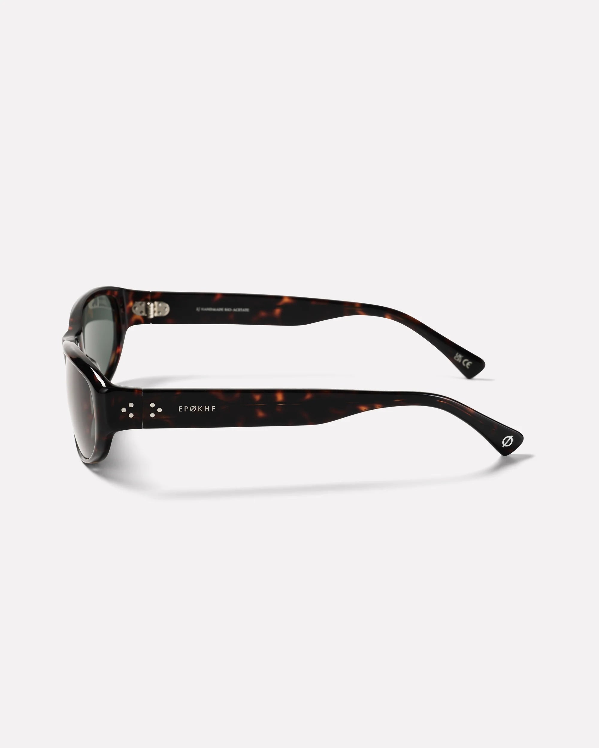 Epokhe Eyewear Dome Dark Tortoise Polished / Green