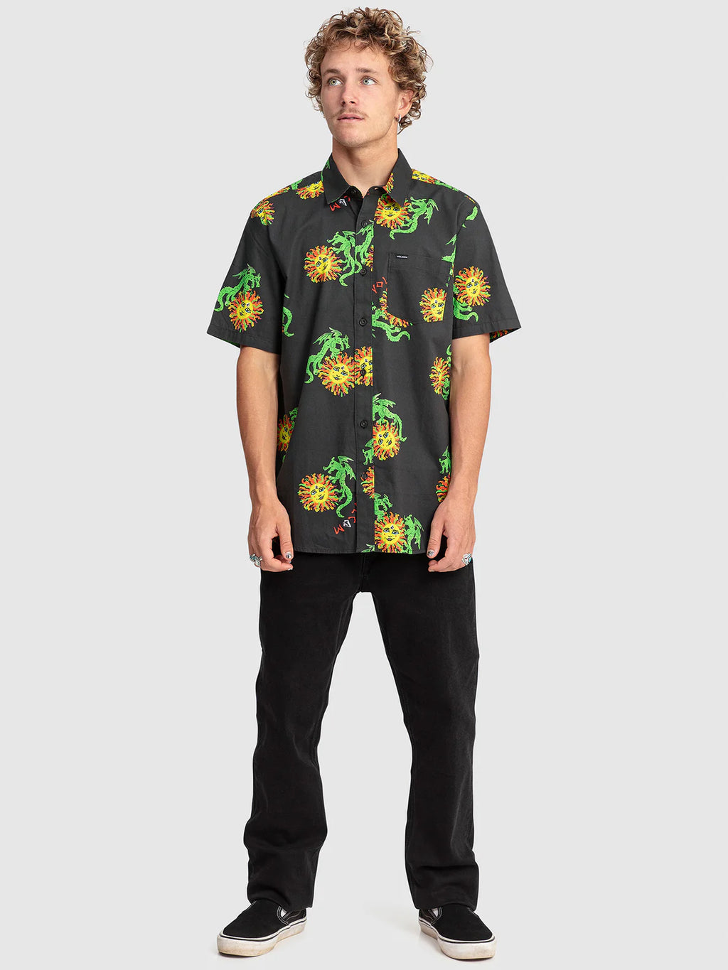 Volcom FA Ozzy Wrong Woven SS