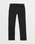 Volcom Solver Denim Jeans Black Out