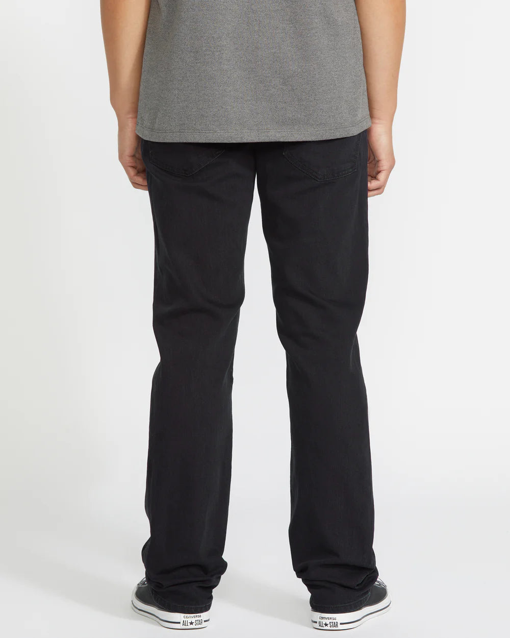 Volcom Solver Denim Jeans Black Out