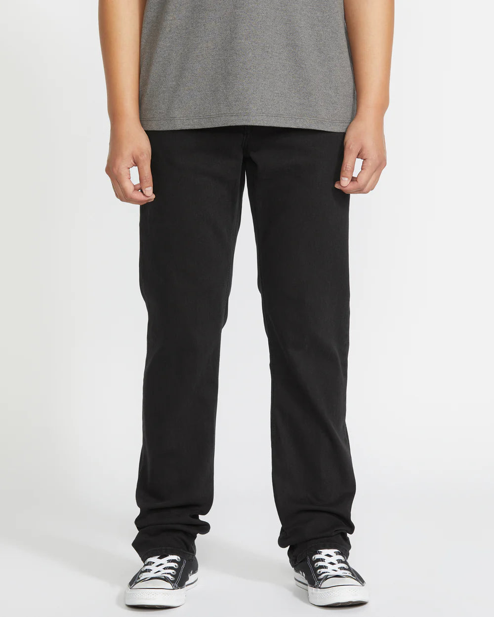 Volcom Solver Denim Jeans Black Out