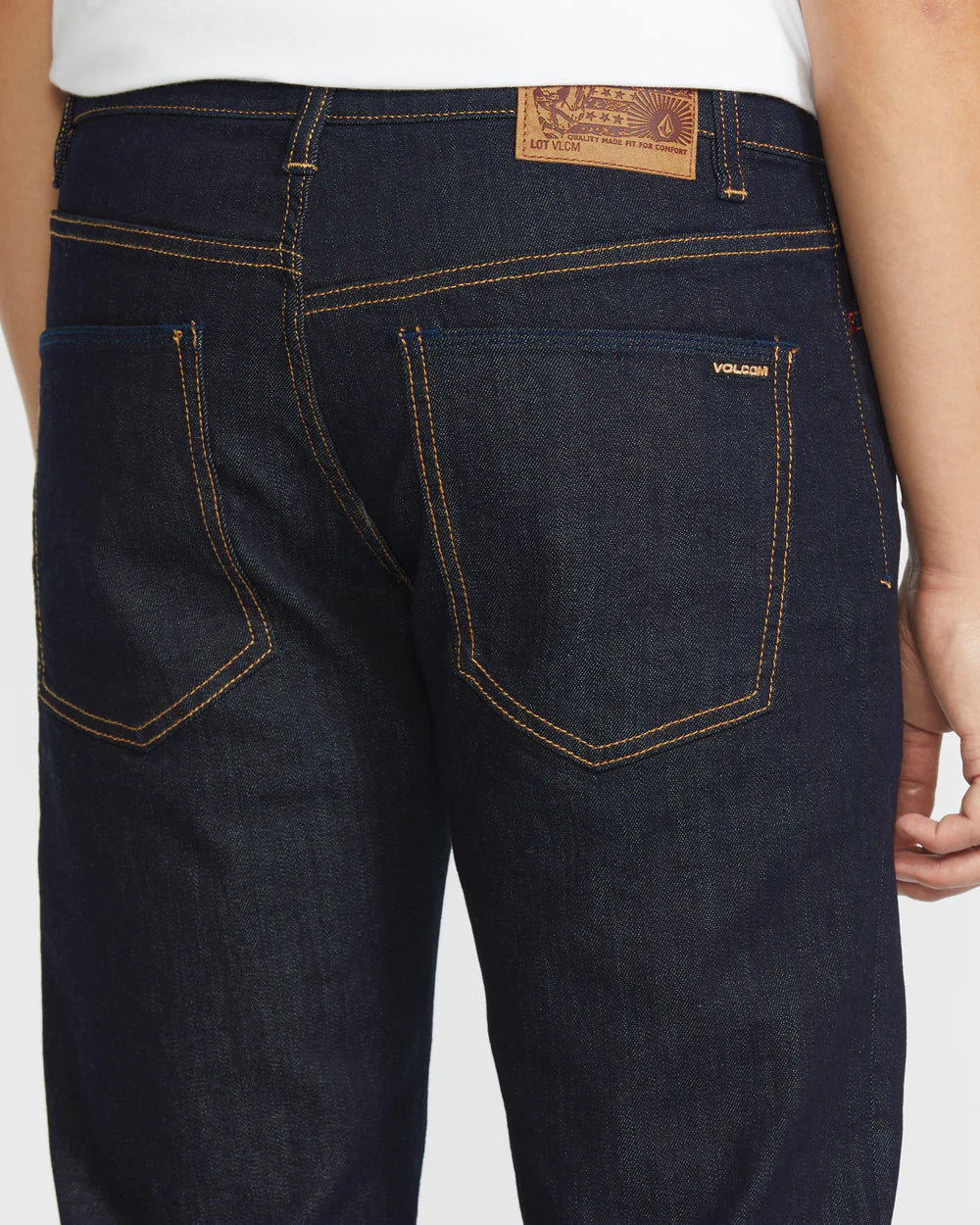 Volcom Solver Denim Jeans Rinse