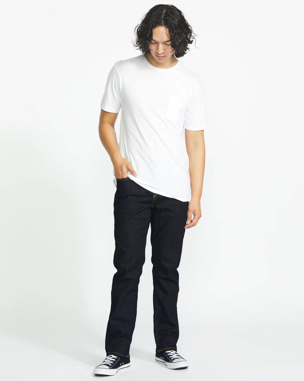 Volcom Solver Denim Jeans Rinse
