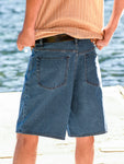 Billow Denim Shorts