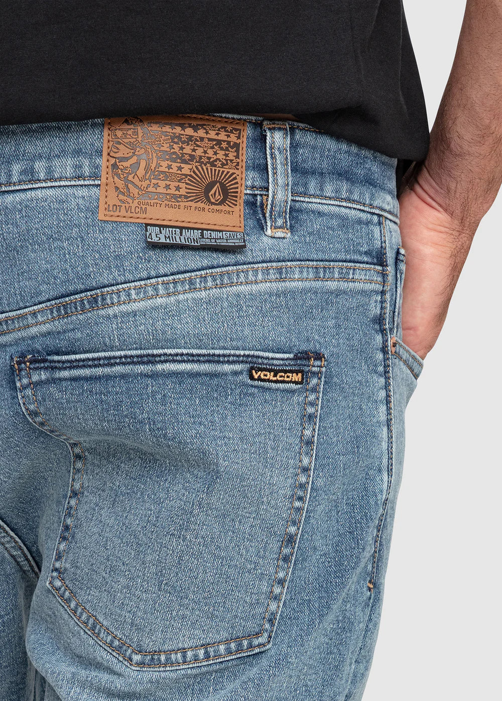 Volcom Solver Denim Short 19"