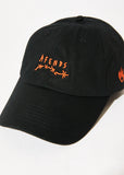 Barbwire Recycled Six Panel Cap - Black