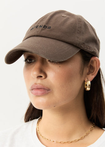 Afends Daylight Panelled Cap - Coffee