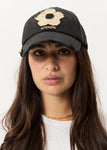 Afends Bloom Panelled Cap - Black / Tan