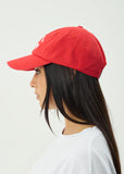 Afends Cultivate Recycled Panelled Cap - Tomato