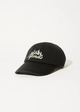 Inferno Recycled Panelled Cap Black