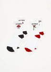 Garden Fresh - Recycled Socks Two Pack - White