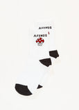 Garden Fresh - Recycled Socks Two Pack - White