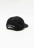 Afends Burnin Recycled Six Panel Cap Stone Black
