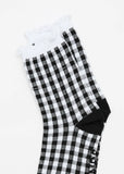 Afends Rowan Recycled Socks Two Pack - Black Check