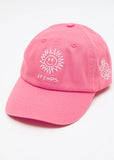 Afends High Recycled Panelled Cap - Pink