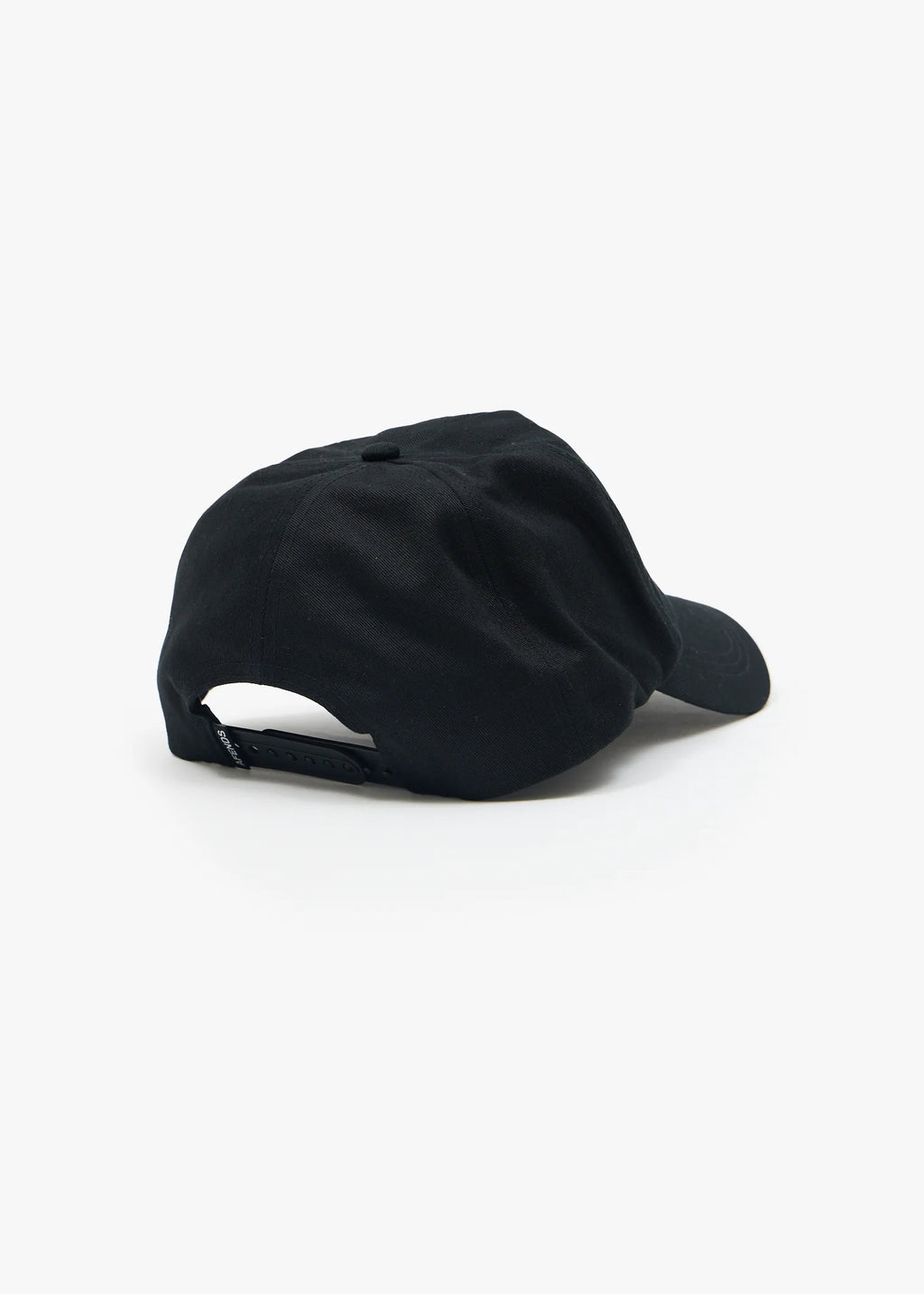 Afends Flame On Recycled Five Panel Cap - Black