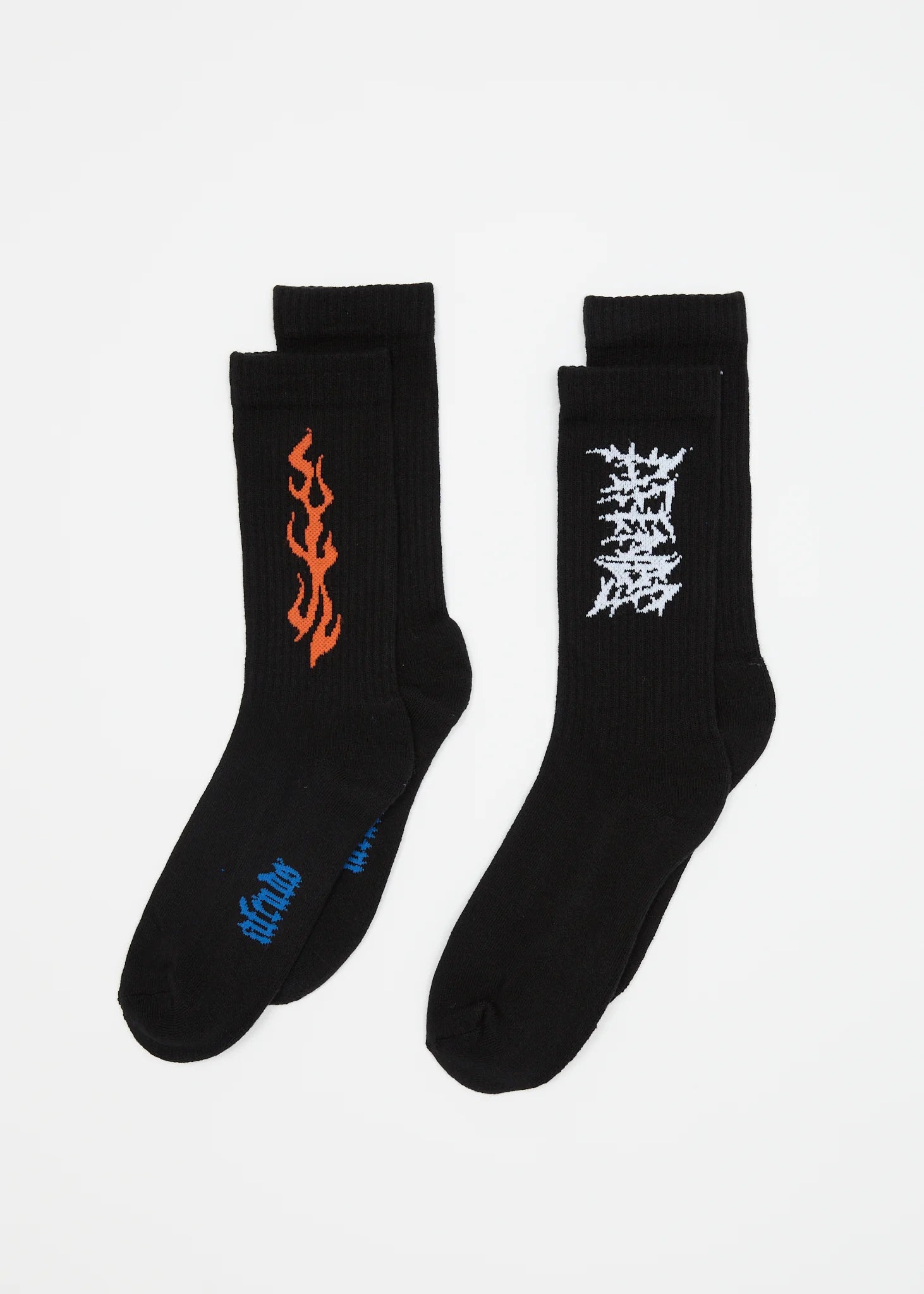Afends Paired Recycled Socks Two Pack - MultiAfends