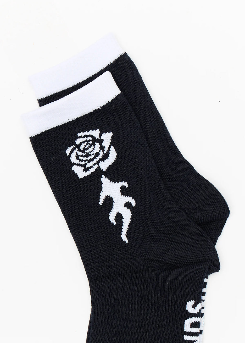 Afends Desert Rose Recycled Two Pack Socks - White / Navy