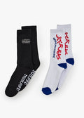 Afends Spiritual Recycled Socks Two Pack - Multi