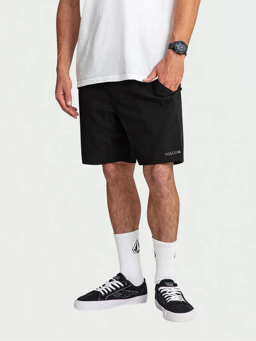 Volcom Au Cross Shred Elastic Waist 18" Short