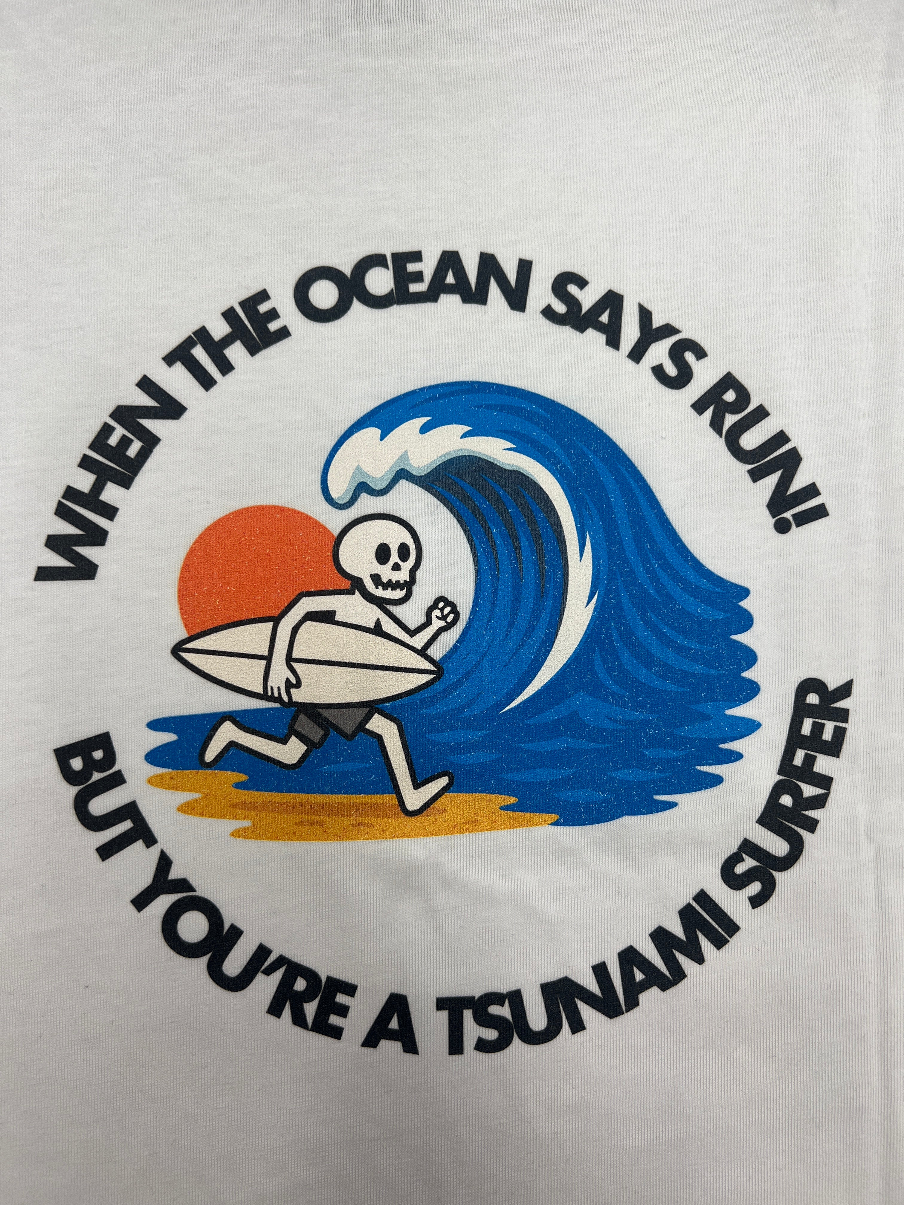 Tsunami Ocean Runner T-Shirt White
