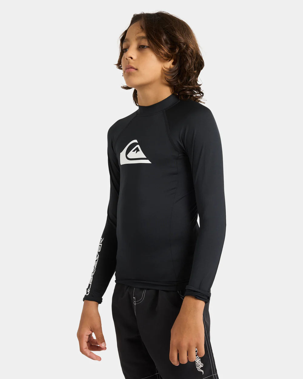 Quiksilver Everyday Long Sleeve UPF 50 Rash Vest Boys 8-16