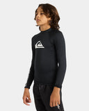Quiksilver Everyday Long Sleeve UPF 50 Rash Vest Boys 8-16