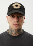 Afends Bloom Panelled Cap - Black / Tan