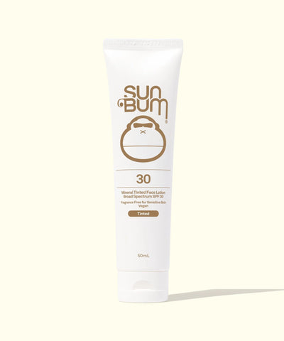 Sun Bum Mineral SPF 30 Tinted Sunscreen Face Lotion