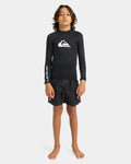 Quiksilver Everyday Long Sleeve UPF 50 Rash Vest Boys 8-16