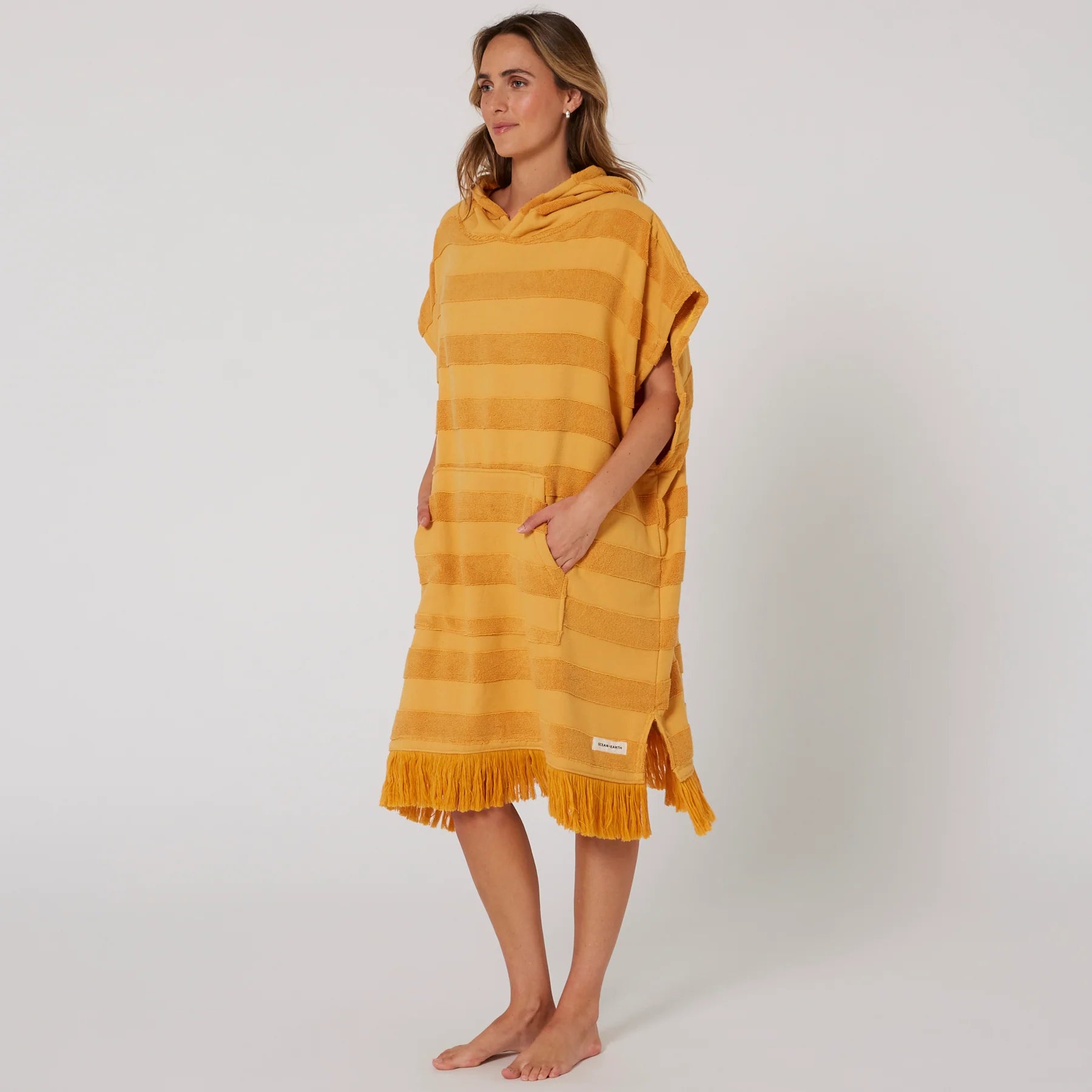 Ocean & Earth Layz Hooded Poncho Ladies
