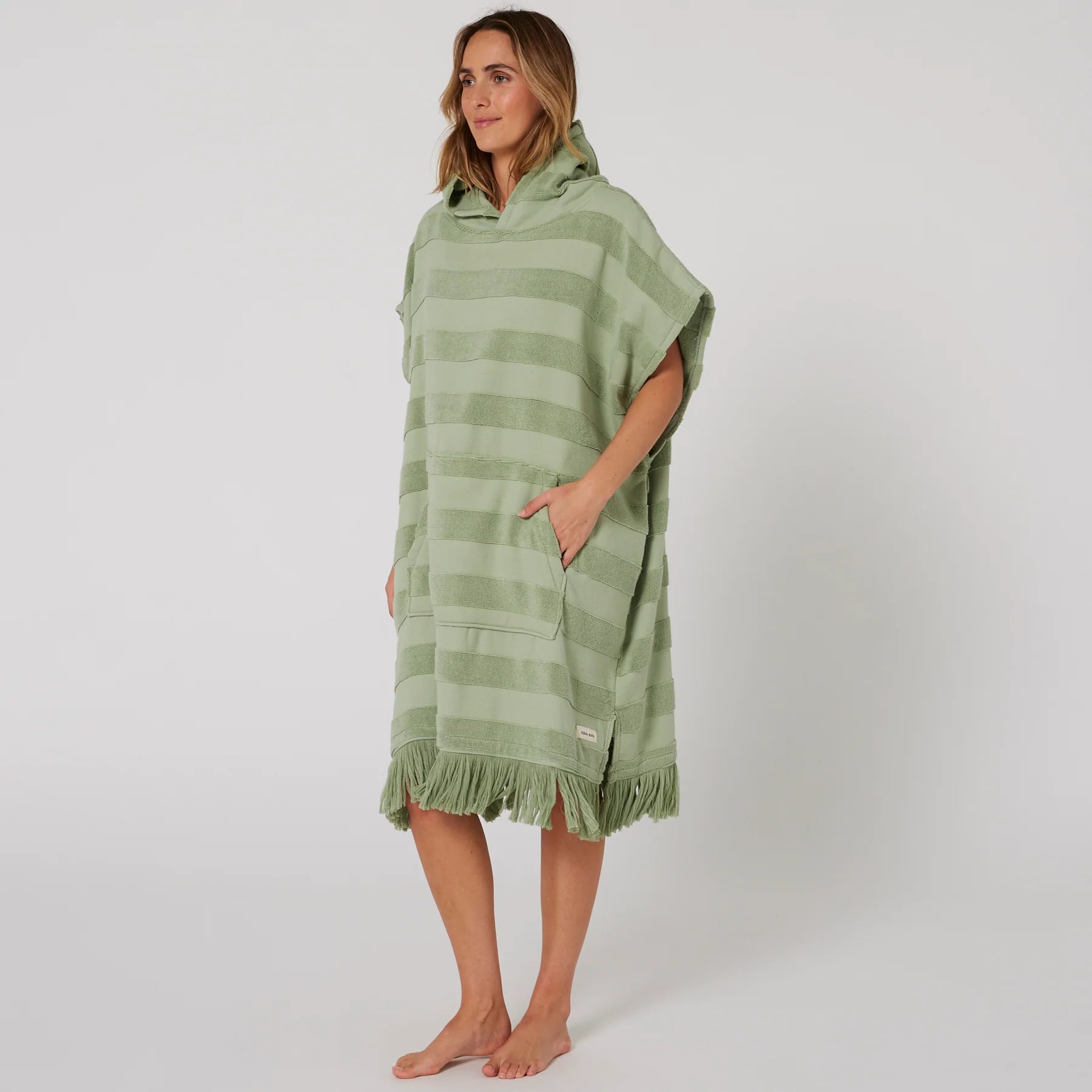 Ocean & Earth Layz Hooded Poncho Ladies