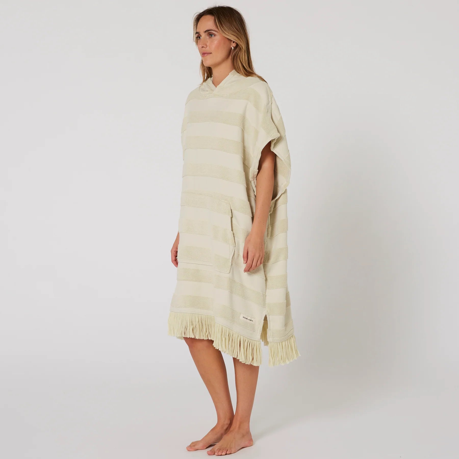 Ocean & Earth Layz Hooded Poncho Ladies